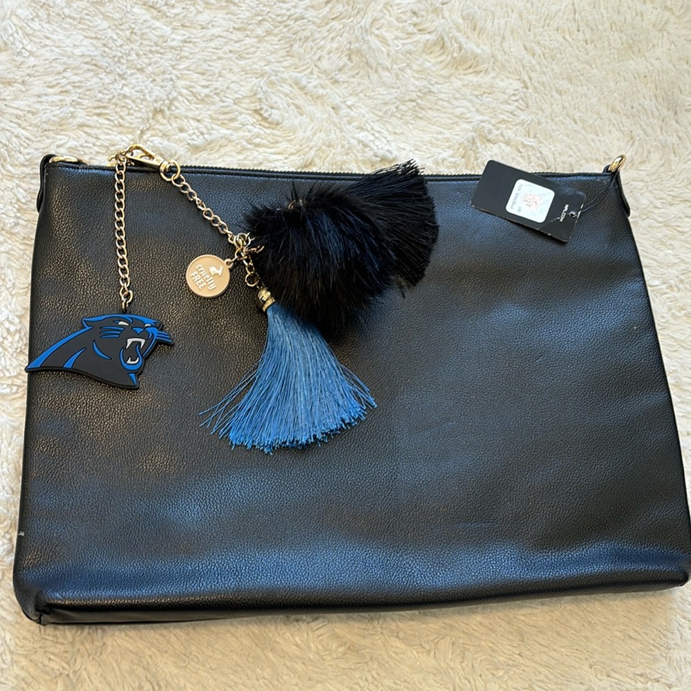 North Carolina panthers women’s large clutch